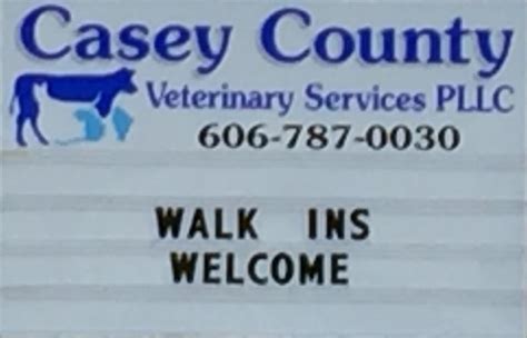 casey county veterinary services pllc|casey 24 hour clinic.